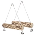thumbnail image 3 of Large Parrots Swing, Non- 2pcs Pet Parrots Swing With Cute Bells For Play For Chew, 3 of 8