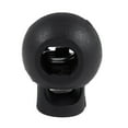 thumbnail image 3 of 100 Piece Cord Stopper DIY Black Plastic Connector Cord Lock Stopper Switch Cover, 3 of 9