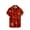 Red, variant on UVEASISHA Men's Christmas Shirt Short Sleeve Button Down Hawaiian Shirt Snowflake Print Shirt Casual Bowling Holiday Beach Shirts Tops Red XXL