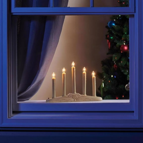 Celebrations  Incandescent  Candle  Clear  5 lights