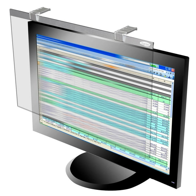 Kantek LCD Protect Deluxe Filtro de privacidad para monitores de pantalla ancha de 19 y 20 pulgadas (LCD20WSV)