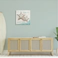 thumbnail image 2 of Stupell Forever Beach Bums Starfish Duo Landscape Painting Gallery Wrapped Canvas Print Wall Art, 2 of 7