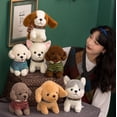 thumbnail image 3 of 1pc 20cm Cute Simulation Dog Poodle Teddy Plush Toys Puppy Stuffed Doll for Christmas Birthday Children Gift, 3 of 4
