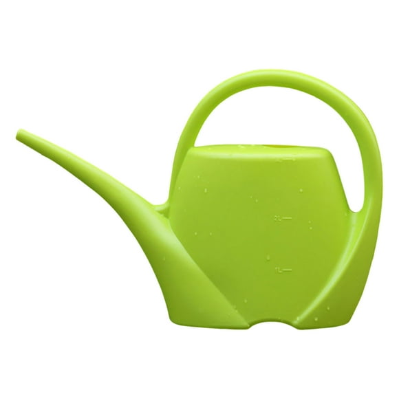 Arrosoir 0.8 Gallon Long Bec Arrosoir Fleurs Motifs de Mesure Arrosoir Intérieur avec Poignée Confortable Arrosoir en Plastique pour Jardin Vert