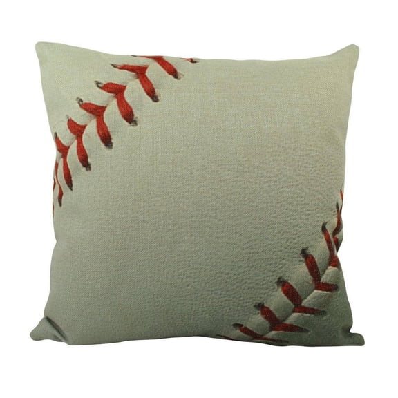 Baseball | Beige | Sports | Sports Fabric | Sports Fans | Custom Baseballs | Baseball Gifts | Room Decor | Bedroom Decor | Baseball Decor