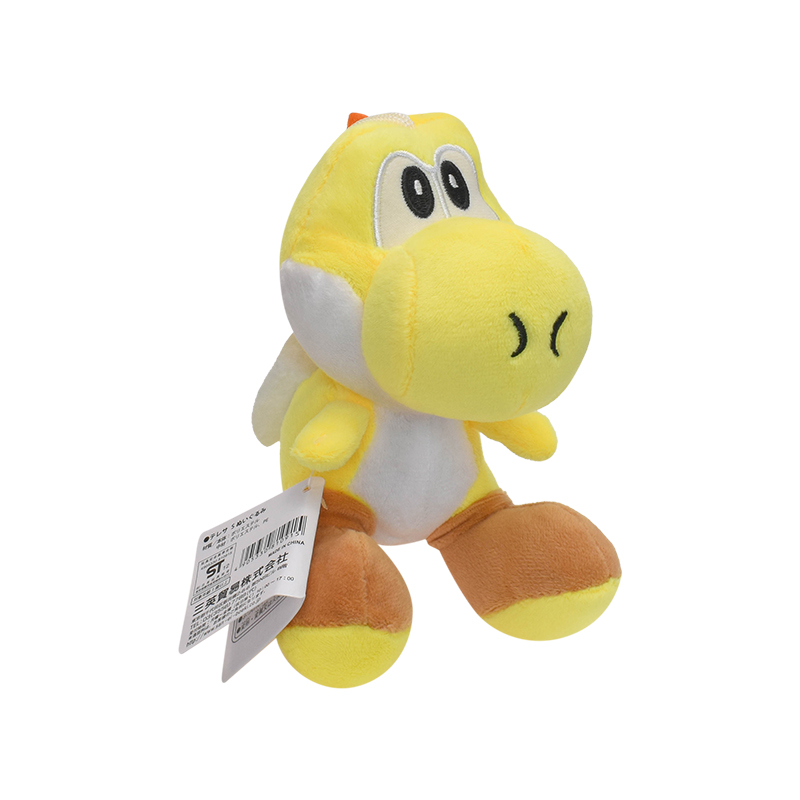 Super Mario Yellow Yoshi 5.9Inch/15cm Stuffed Plush