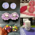 thumbnail image 7 of 10 Yard Lace Ribbon Floral Pattern Lace Trim Ribbon for Sewing Making, And Diy Crafts, Gift Wrapping, Bouquets, Wedding Decor by Elapind, 7 of 7