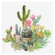 thumbnail image 3 of Cuadros Decorativos Taladro redondo completo 5D DIY Rhinestone diamante pintura Cactus trabajo hecho a mano decoración del hogar Ehuebsd Nuevos Originales, 3 of 9