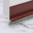 thumbnail image 1 of Self Door Bottom Sealing Strip Household Door Seam Sound Insulation Strip Bathroom Strip Cockroach Sticker Door Insulation Strip 1 Meter Folding Door Step, 1 of 3
