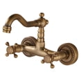thumbnail image 4 of Elodie Wall Mount Kitchen Faucet Hot and Cold Water Faucet for Home Outdoor Laundry short, 4 of 7