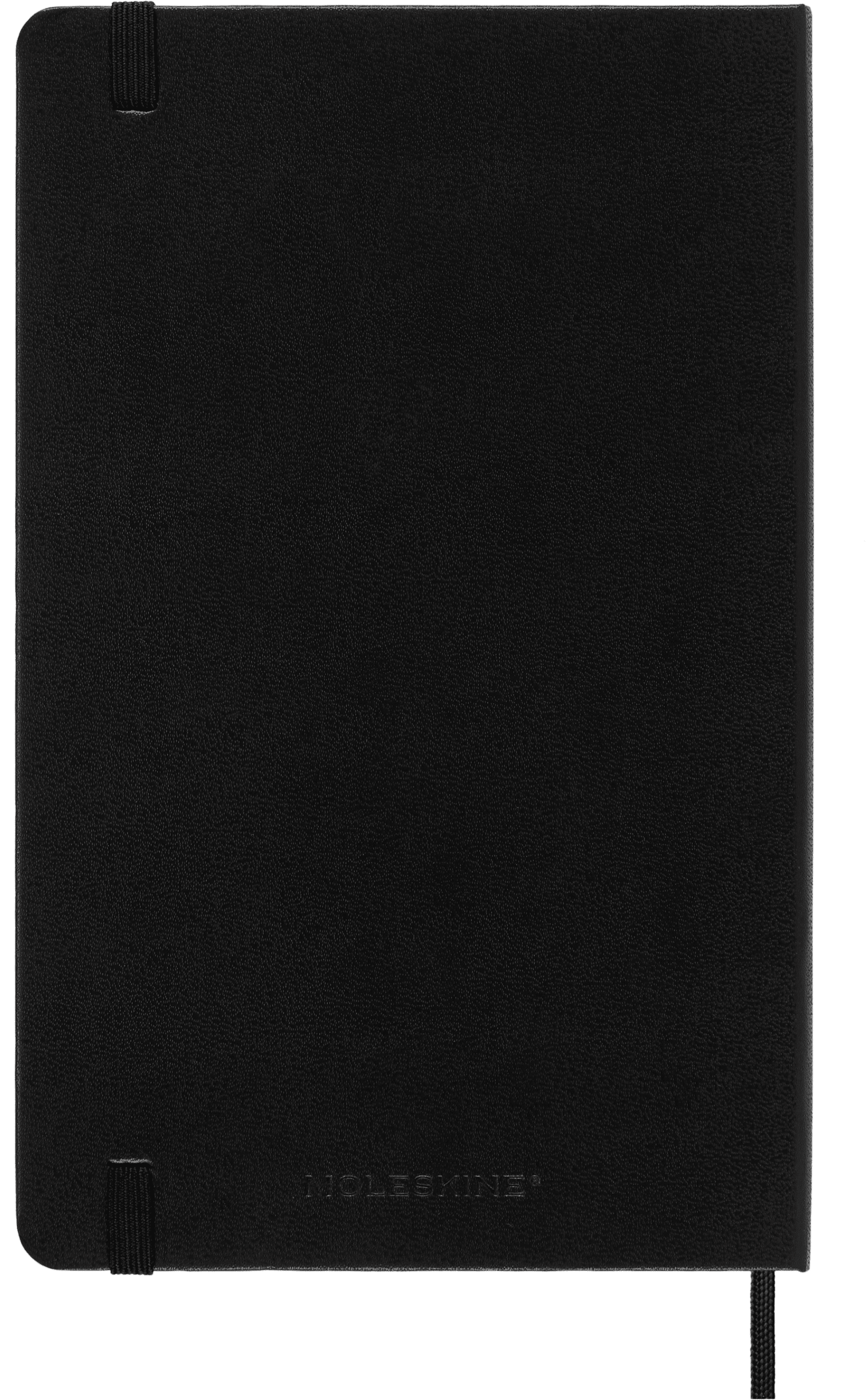 Moleskine Classic Notebook, Hard Cover, Large (5" x 8.25"), Ruled, Black