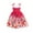 Multicolor, variant on Fesfesfes Mommy And Me Boho Dress Tube Top Lace Up Sling Beach Dress Mother Daughter Family Matching Dresses with Boho Necklace Gift