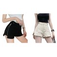 thumbnail image 3 of Pantalones vaqueros de cintura alta Qarigey para mujer Negro 2XL, 3 of 6
