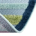 thumbnail image 6 of Rugs.com Aruba Outdoor Collection Rug – 5 Ft Round Blue Low-Pile Rug Perfect For Any Outdoor Space, Kitchens, Dining Rooms, 6 of 8