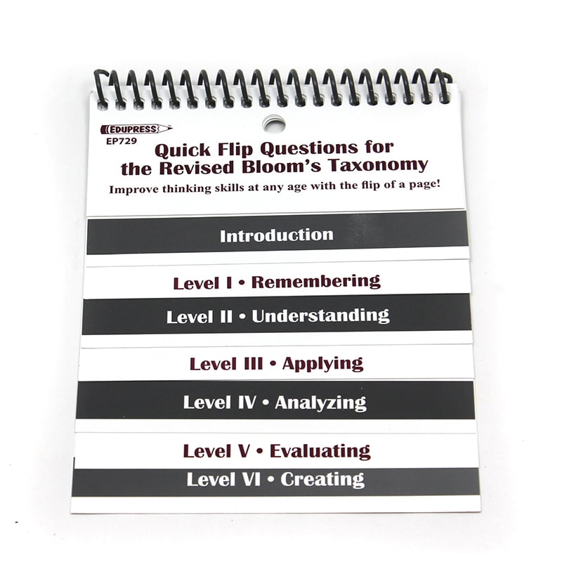Quick Flip Questions for the Revised Bloom’s Taxonomy Bundle of 10 Each