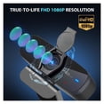 thumbnail image 3 of Webcam Full HD1080p 60FPS Auto Focus With Removable Privacy Cover Stream With Microphones USB Include Software, 3 of 5
