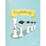 Science Graduation Cards (Set of 10) |"It's Graduation Day" Graduated Cylinders by Nerdy Words