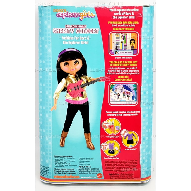 Dora the Explorer Dora's Explorer Girls Charity Concert Outfit Dora the Explorer Dora's Explorer Girls Charity Concert Outfit