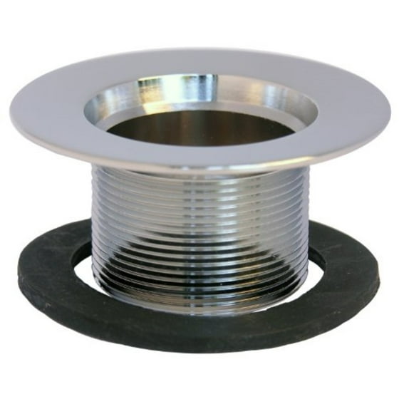 Lasco 03 4999 Bathtub Drain Chrome Plated Shoe Strainer 1 4 Inch