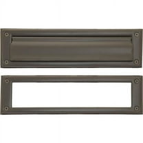 Brass Accents A07-M0070-613VB 3 x 10 in. Mail Slot - Venetian Bronze Finish