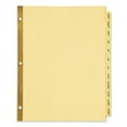 thumbnail image 2 of "Preprinted Laminated Tab Dividers W/gold Reinforced Binding Edge, 12-Tab, Letter | Bundle of 5 Sets", 2 of 7