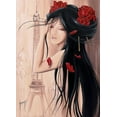 thumbnail image 2 of Rhumeur, Aurelie 14x18 White Modern Wood Framed Museum Art Print Titled - Lilou Paris et romance II, 2 of 4