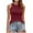 Wine-01, variant on Mittory Women's Crewneck Ribbed Tank Tops Summer Basic High Neck Sleeveless Slim Fit Crop Tops