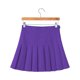 thumbnail image 1 of Minifalda plisada de tenis Yuyangstore cintura alta para mujer pantalones cortos Púrpura profundo xl, 1 of 8