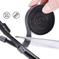 thumbnail image 2 of 1M/Roll 10mm Width Cable Organizer Durable USB Cable Winder Management Nylon Free Cut Ties Mouse Earphone Cord Cable Ties, 2 of 6