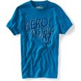 thumbnail image 1 of Aeropostale Mens Est 87 Camiseta Gráfica, Verde, Grande Aeropostale Camiseta gráfica, 1 of 1