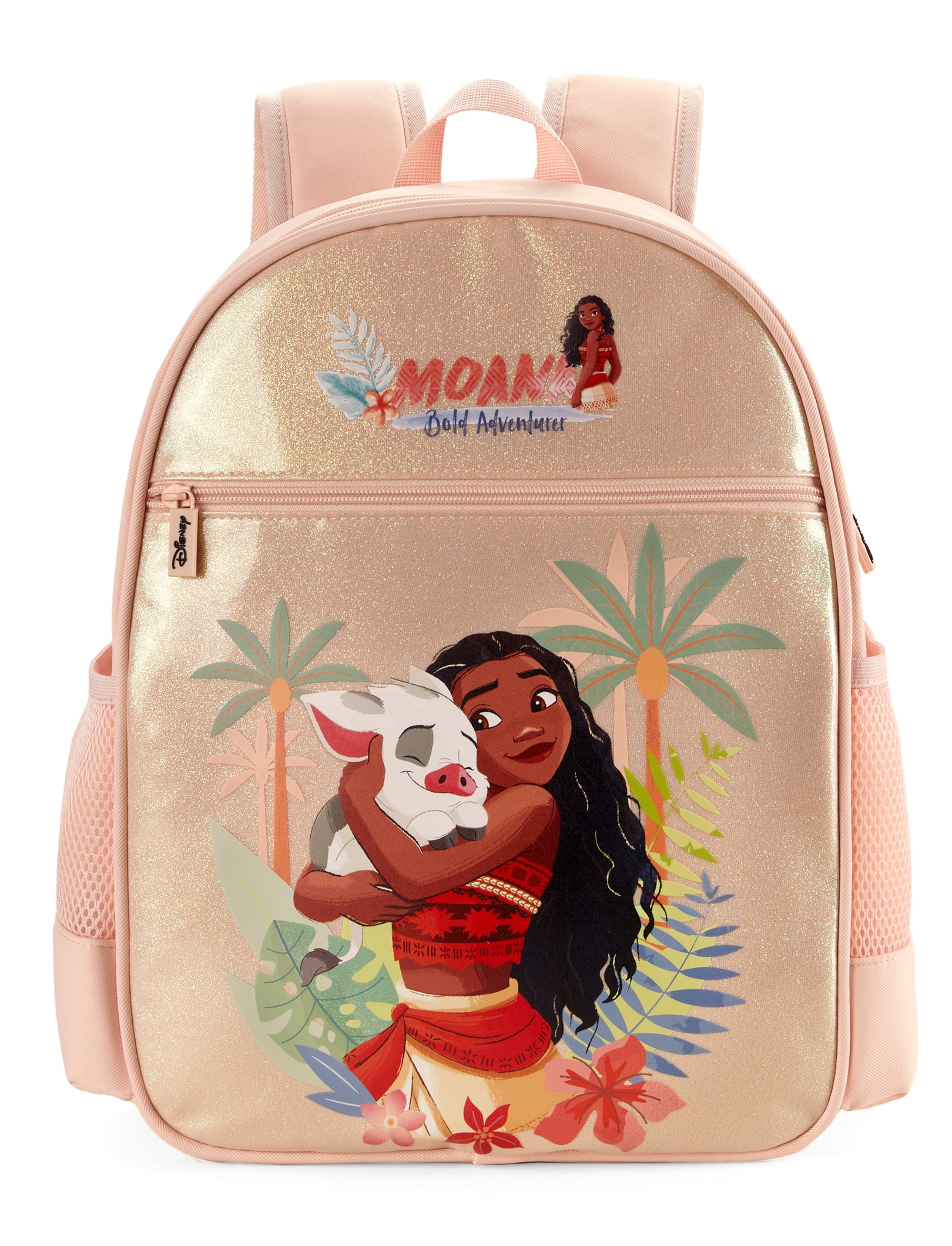 Disney Princess Moana Girls Cute Backpack Water Resistant Toddler Backpack School Kids Elementary Bookbag