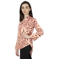 thumbnail image 4 of Inkmeso Haut Décontracté à Manches Longues Imprimé Élégant pour Femmes Tee-Shirt Basique d'Été Confortable, 4 of 7