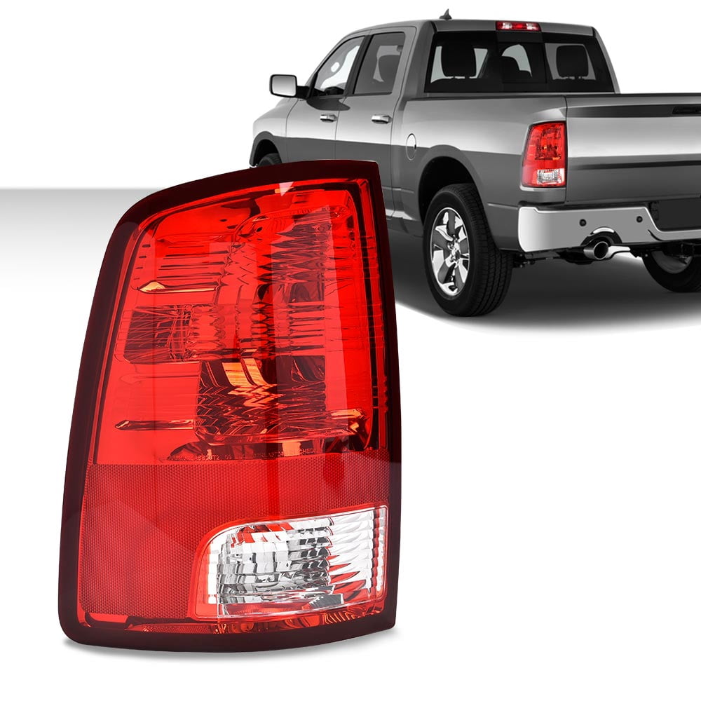 PIT66 Fit For 2009-18 Dodge Ram 1500 2500 3500 Tail Lights Lamps Replacement LH Driver