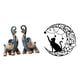 thumbnail image 1 of Arte de pared de metal, decoración del hogar, escultura de pared, estatuas de elefantes de resina modernas, adorno, artesanías coleccionables para, 1 of 8