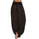 thumbnail image 3 of Pantalones de harén de pierna ancha para mujer Aladdin Boho Hippy Pantalones de yoga sueltos Tallas grandes-Café-S Teléfono móvil Teléfono móvil Accesorios para teléfonos móviles, 3 of 4