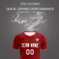 thumbnail image 4 of Custom Soccer Jersey Shorts for Men Women Kids Personalized Soccer Uniform with Name Number Logo, 4 of 10