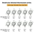 thumbnail image 2 of 10pcs NC KSD301 Thermostat 40-100°C Temperature Thermal Control Switch 40 45 50 55 60 65 70 80 90 100°C Assortment Kit, 2 of 5