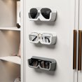 thumbnail image 2 of High End Glass Display Cabinet Glasses Storage Box Wall Mounted Perforated Free Sunglasses Storage Rack Sunglass Home Tidying, 2 of 5