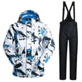 thumbnail image 1 of Conjunto de chaqueta y pantalones de esquí para hombre, nieve de montaña, snowboard, trajes de nieve, transpirable al aire libre, año nuevo L Baoblaze Chaqueta y pantalones de esquí, 1 of 8