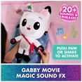 thumbnail image 3 of Gabby's Dollhouse: The Movie, Meow-mazing Interactive Pandy Paws Plush with Accessories for Kids 3+, 3 of 8
