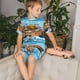 thumbnail image 4 of Balery Animals on Noah's Ark Floating Conjunto de Pijama Infantil de Manga Corta con Estampado – Ropa de Dormir de Algodón Suave-Medium, 4 of 6