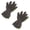 Grey, variant on 2-Pack Chenille Microfiber Car Wash Mitts – Double-Sided 5-Finger Detailing Gloves, Anti-Scratch for Interior, Exterior & Tight Spots