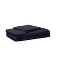 thumbnail image 6 of Hotel Style 600 Thread Count 100% Luxury Cotton Sheet Set, Queen, Dark Iris/Indigo, 6 of 7