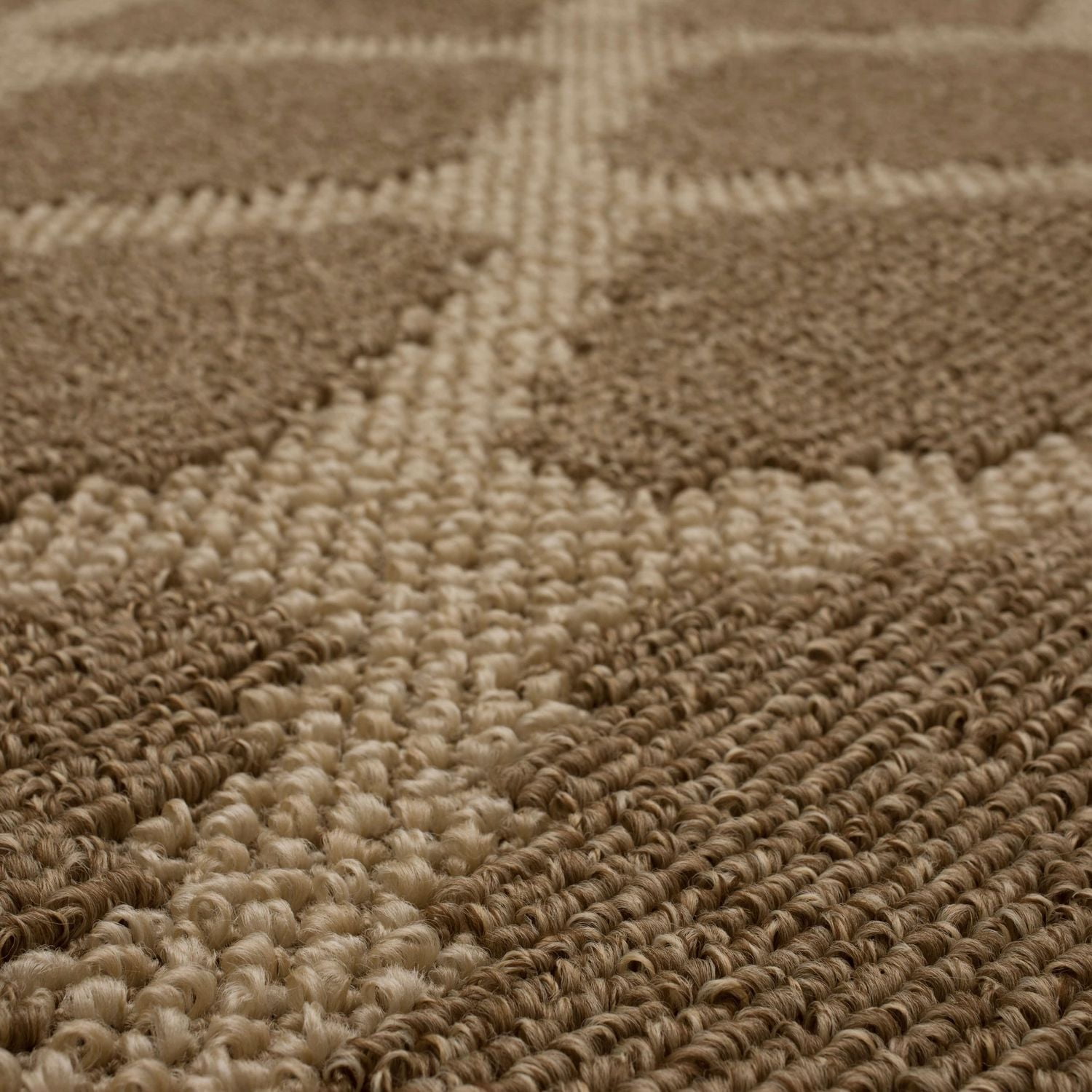 Mohawk Home Prism Praline/Tan Tufted Polyester Area Rug