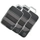 thumbnail image 4 of Kit de cubo de embalaje de compresión de 3 piezas, diseño de malla, visible, impermeable, portátil para viajes, uso diario, negro, 4 of 10