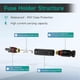 thumbnail image 4 of 15A 1000V Solar Fuse IP67 Solar Fuse Holder Inline 2 Pieces, 4 of 5