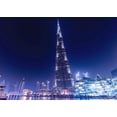 thumbnail image 4 of ABPHOTO Polyester 7x5ft City Night Scene Backdrop Dubai Photography Backdrop Burj Khalifa Tower Photography Background Studio Props, 4 of 5