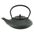 thumbnail image 2 of Kyusu 38 oz. Cast Iron Tea Pot - Black, 2 of 4