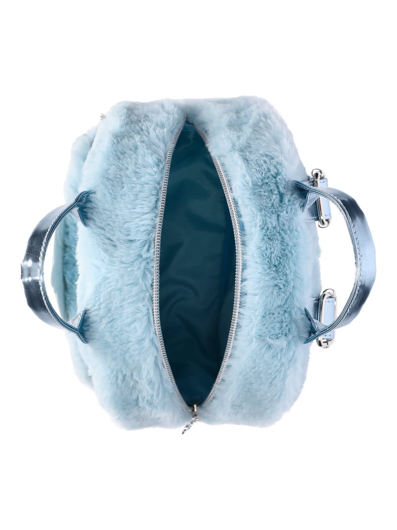 Lilo & Stitch Girls Faux Fur Mini Backpack, Blue - Walmart.com display picture 3