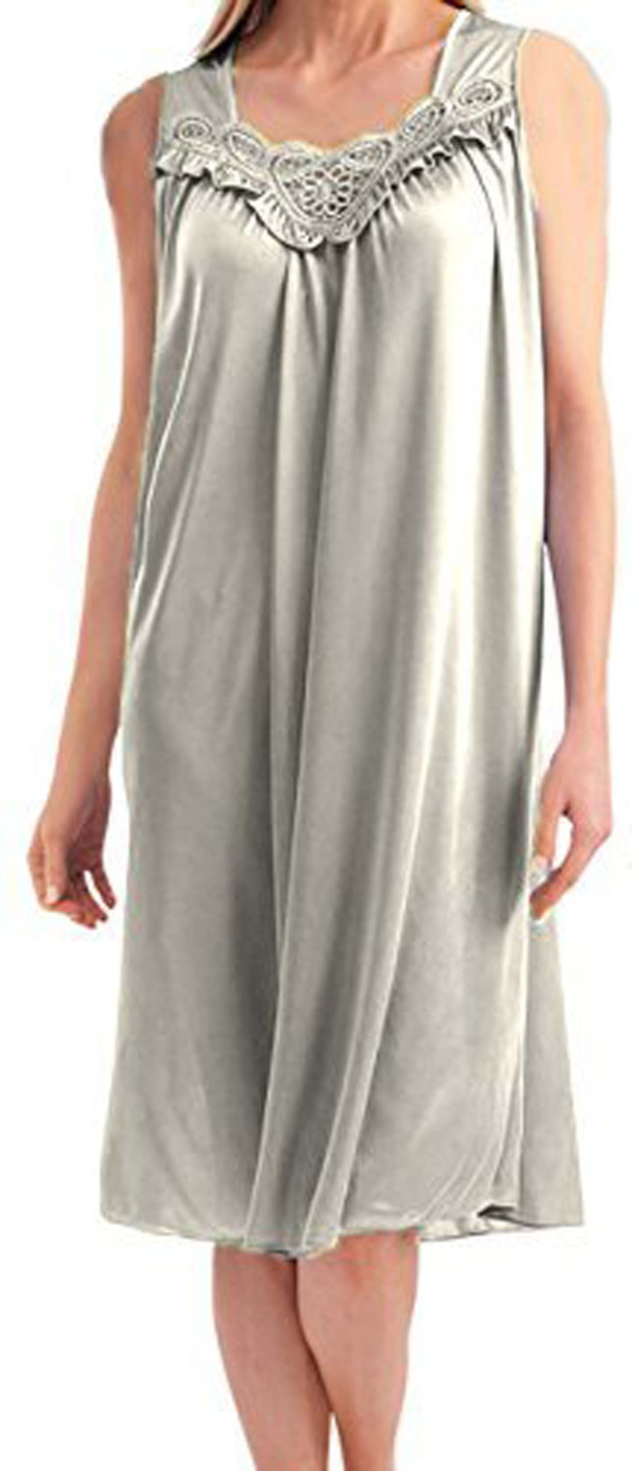 ruffle night gown